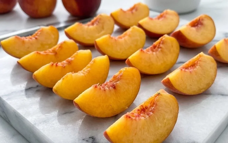 Freezing Peaches, How to Easily Freeze Peaches