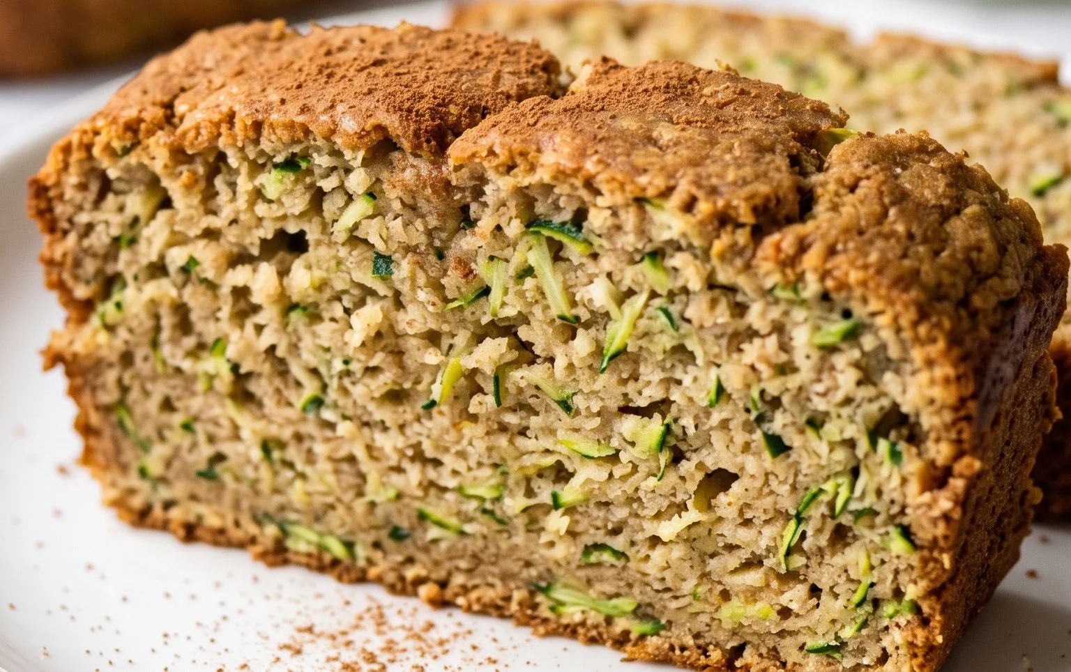 Low Sugar Zucchini Bread