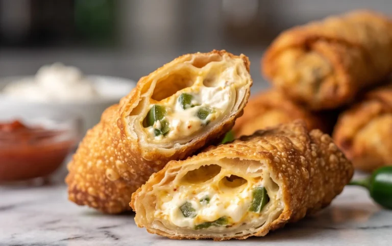 Jalapeno Popper Egg Rolls