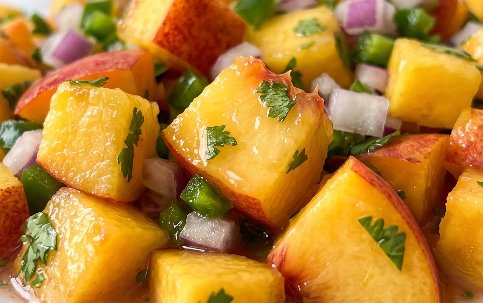 Fresh Peach Salsa