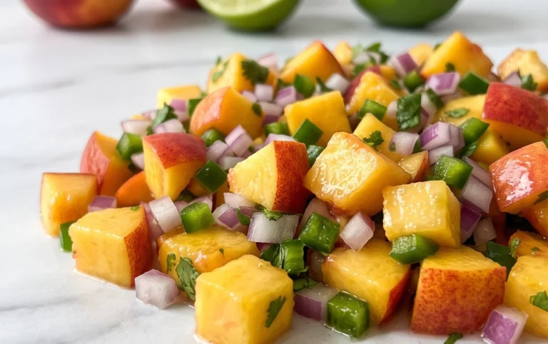 Fresh Peach Salsa