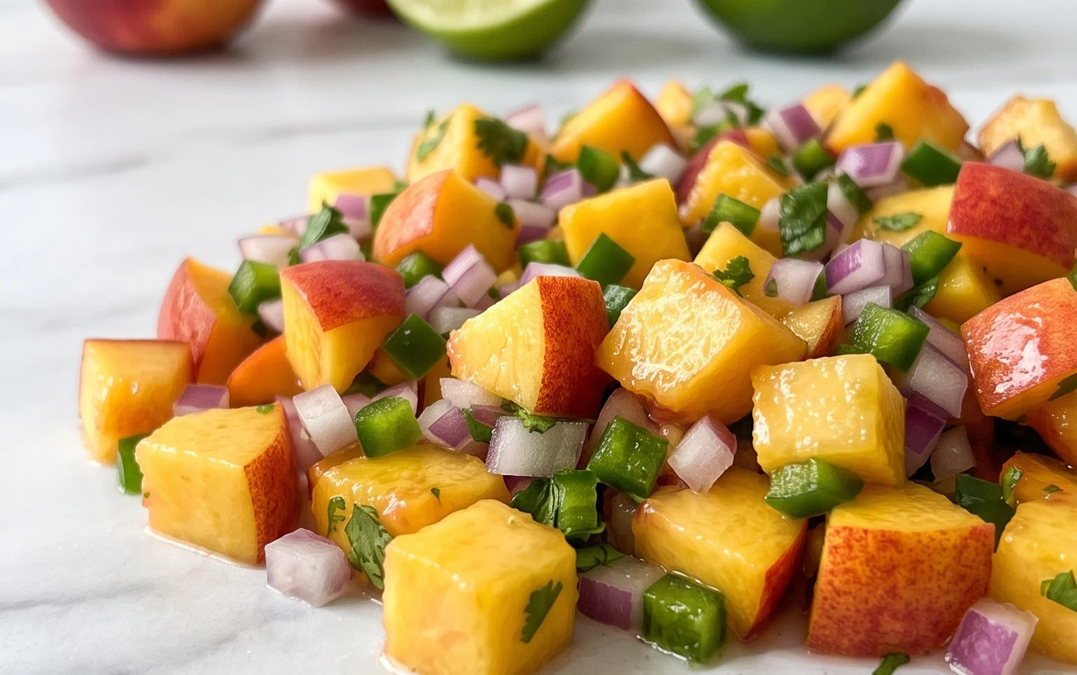 Fresh Peach Salsa