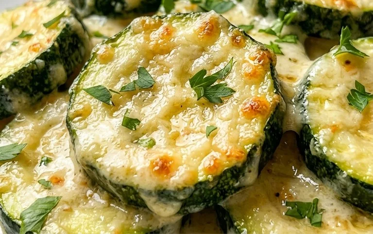 Creamy Parmesan Zucchini
