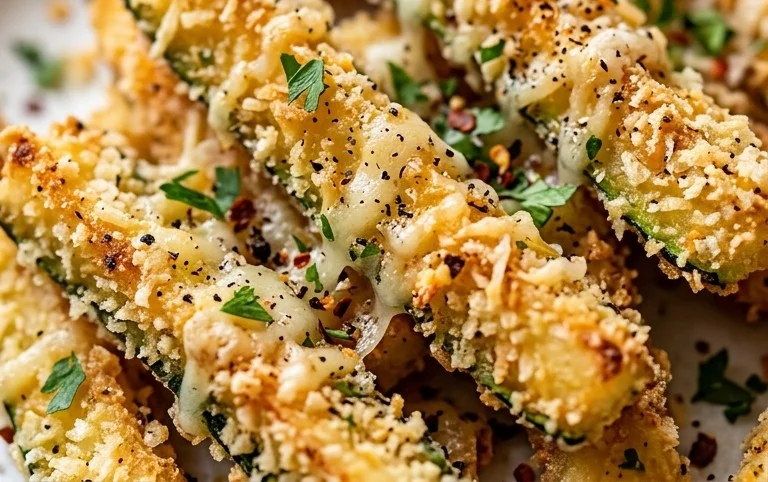 Baked Parmesan Zucchini Fries