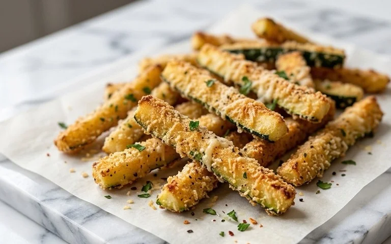 Baked Parmesan Zucchini Fries