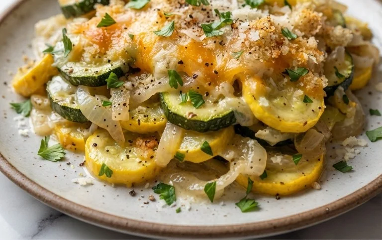 Zucchini and Squash Casserole Recipe