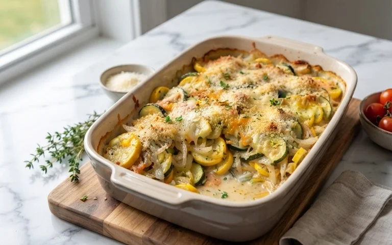 Zucchini and Squash Casserole Recipe