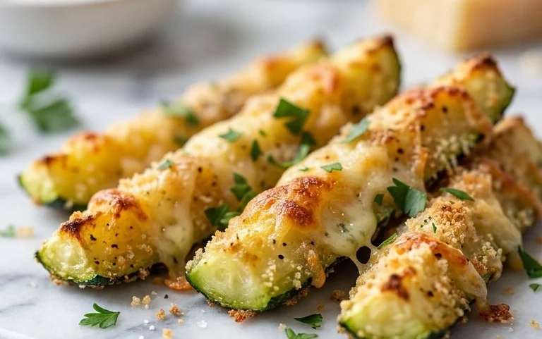 Baked Parmesan Zucchini Fries