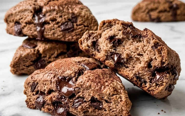Triple Chocolate Scones