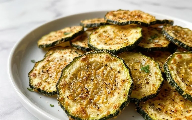 Crispy Baked Zucchini Chips