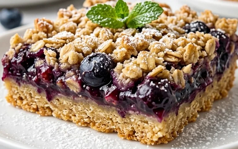 Easy Blueberry Pie Bars