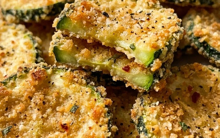 Crispy Baked Zucchini Chips