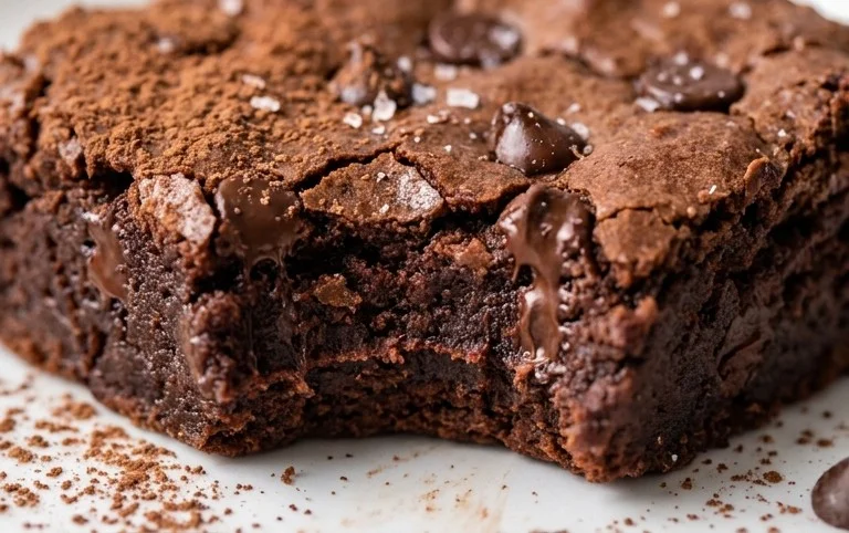 Flourless Chickpea Brownies (Vegan & Gluten Free)
